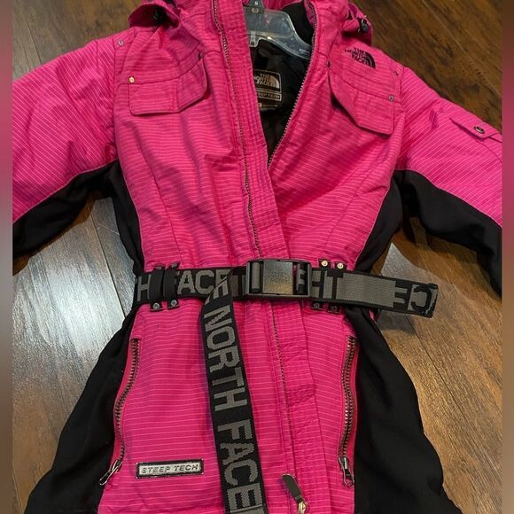 North face Pink Steep Tech coat Jacket - Picture 2 of 8